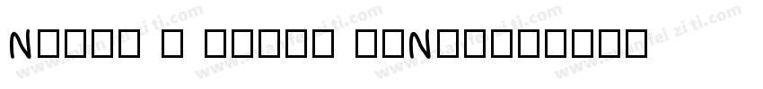 No122 - 上首云润体 YUNRU字体转换